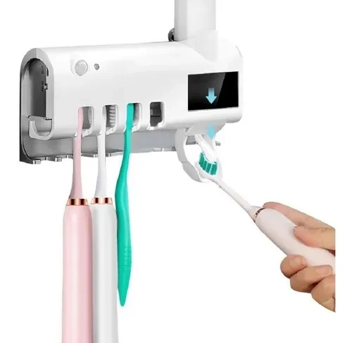 Soporte Cepillos Dispensador de crema